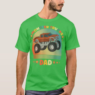 Monster Truck Dad Retro Monster Truck 8 T-shirt