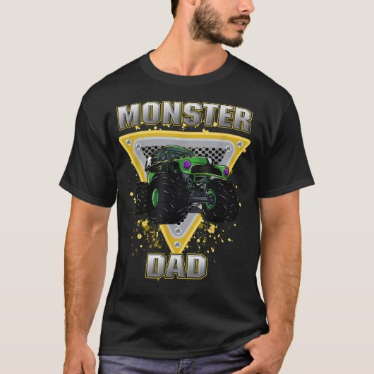 Monster Truck Dad T-shirt (Voorkant)