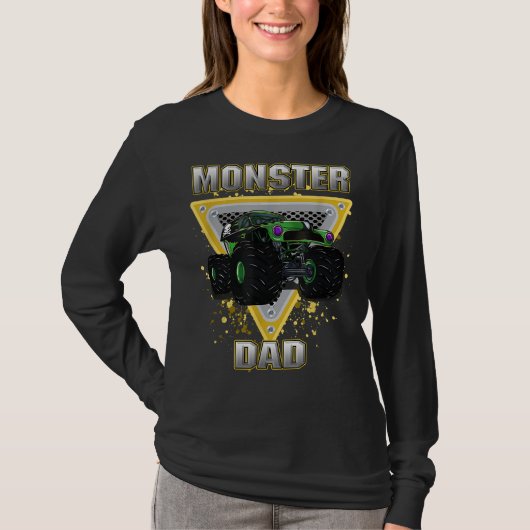 Monster Truck Dad T-shirt (Voorkant)