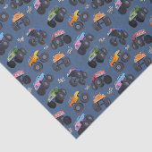 Monster Truck Decoupage Tissuepapier (Detail)