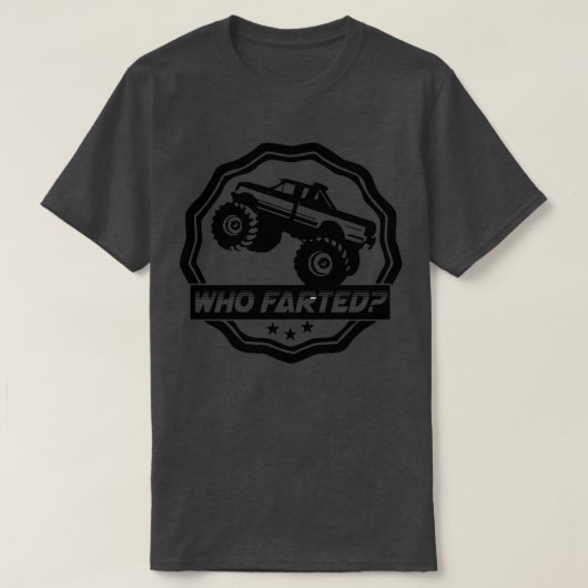 Monster Truck, die een boer is T-shirt (Design voorkant)