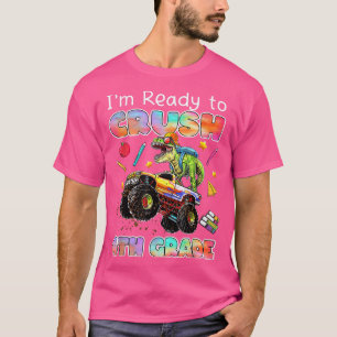 Monster Truck Dinosaurus IK Ben Klaar Om Te Verple T-shirt
