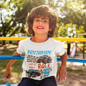 Monster Truck Dit is hoe ik rol - 5e verjaardag T-shirt