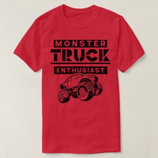 Monster Truck Enthusiast 3 T-shirt (Design voorkant)