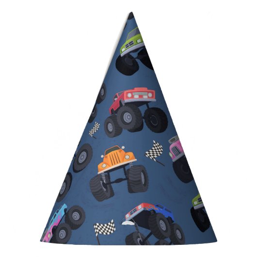 Monster Truck Feesthoedjes (Links)