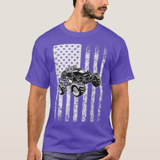 Monster truck flag - monstertruck outfit t-shirt