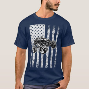 Monster truck flag - monstertruck outfit t-shirt
