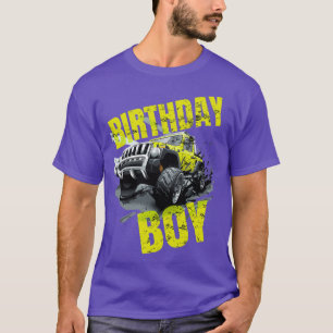 Monster Truck For Birthday Boy Cool Gift T-shirt