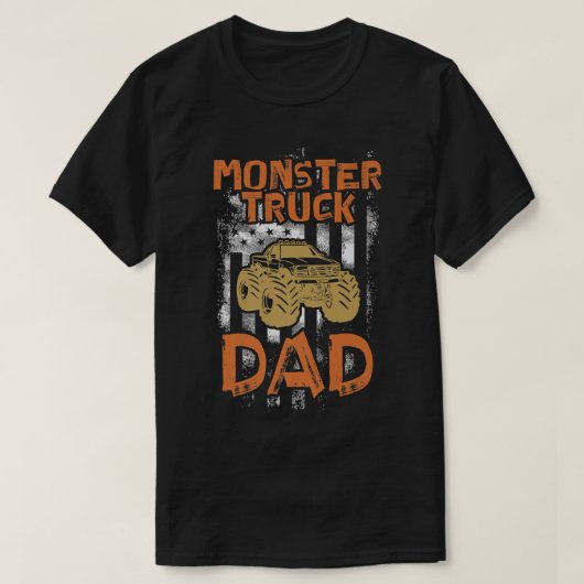 Monster Truck Funny Driver2077 T-shirt (Design voorkant)