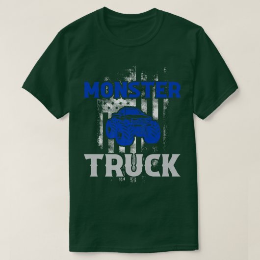 Monster Truck Funny Driver2079 T-shirt (Design voorkant)