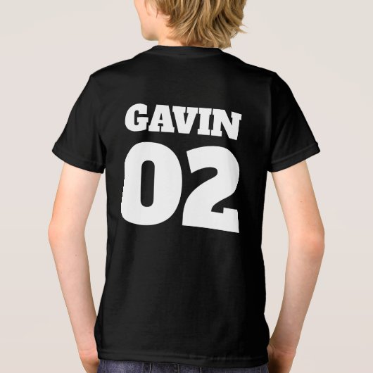 Monster Truck gepersonaliseerd verjaardagsfeestje Tri-Blend Shirt (Achterkant)