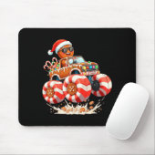 Monster Truck Gingerbread Man Christmas  Muismat (Met muis)