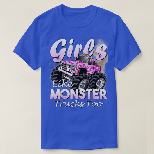 Monster Truck Girls als Monsters T-shirt (Design voorkant)