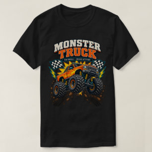 Monster Truck Grote Wielren Meer Attitude Fans T-shirt
