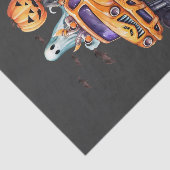 Monster Truck Halloween-verpakking Tissuepapier (Detail)
