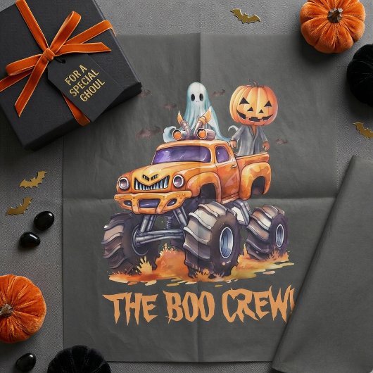 Monster Truck Halloween-verpakking Tissuepapier