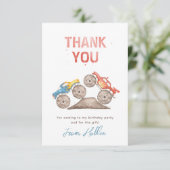 Monster Truck Hartelijk dank | Vrachtpartij Bedankkaart (Staand voorkant)