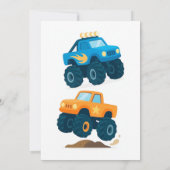 Monster Truck heeft vier versnellingen nodig voor  Kaart (Achterkant)