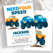 Monster Truck heeft vier versnellingen nodig voor  Kaart