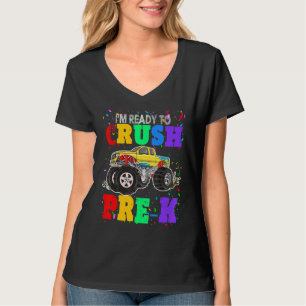 Monster Truck Ik ben klaar om voor K terug te gaan T-shirt