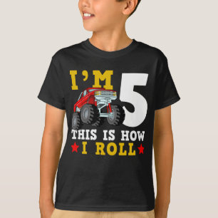 Monster Truck IM 5 Dit is hoe ik de verjaardag van T-shirt