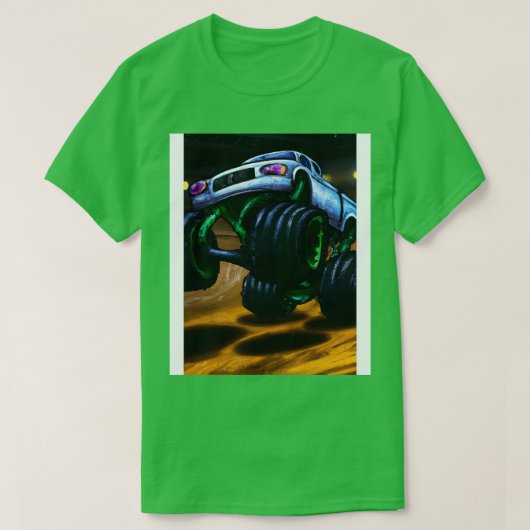 Monster Truck in Arena 2 T-shirt (Design voorkant)