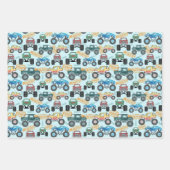 Monster Truck Inpakpapier Vel (Voorkant 2)