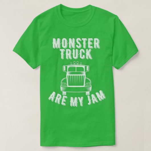 MONSTER TRUCK IS MIJN JAM 4 T-SHIRT (Design voorkant)