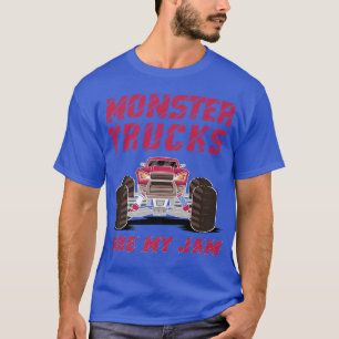 Monster Truck is mijn jam Motorsport voor meisjes T-shirt
