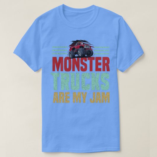Monster Truck is mijn Jam Retro T-shirt (Design voorkant)