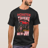 Monster Truck is mijn jam voor Monster Truck Manne T-shirt (Voorkant)