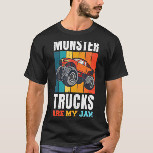 Monster Truck is mijn jam voor Monster Truck Manne T-shirt