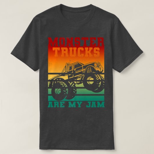Monster Truck is My Jam Shirt Monster Truck (Design voorkant)