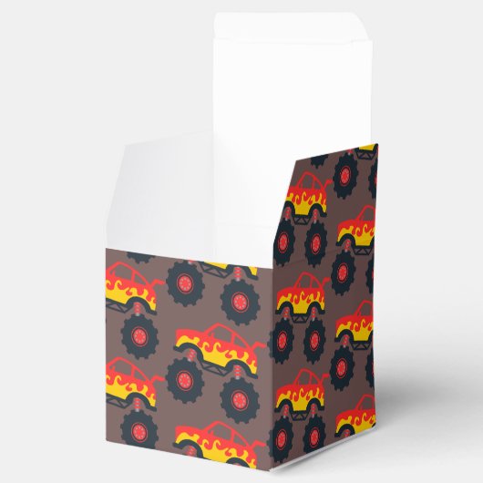 Monster Truck Jongen Verjaardagsfeestje Bedankdoosjes (Geopend)