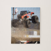 Monster Truck Jumping Legpuzzel (Verticaal)