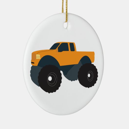 Monster Truck Keramisch Ornament (Rechts)