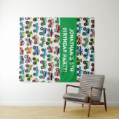 Monster Truck Kinderen Wandkleed (In Situ (horizontaal))