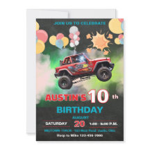 Monster Truck Kinderverjaardag