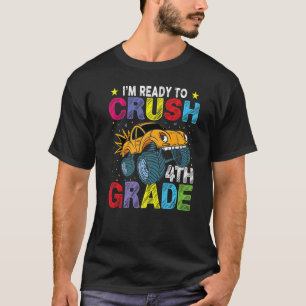 Monster Truck klaar om te verpletteren 4e rang ter T-shirt