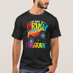 Monster Truck klaar om te verpletteren zevende kla T-shirt