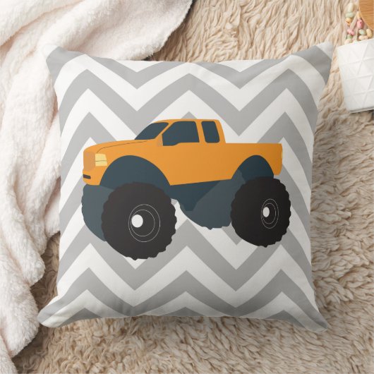 Monster Truck Kussen (Deken)