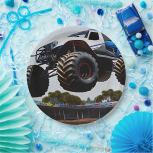 Monster Truck lancering, Papieren Bordje