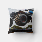 Monster Truck Launch, Cushion Kussen (Achterkant)