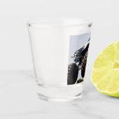 Monster Truck Launch, Shot Glass Glas (Links)