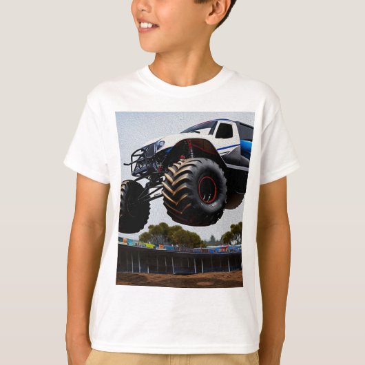 Monster Truck Launch, T-shirt (Voorkant)