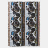 Monster Truck Launch, Throw Blanket Deken (Voorkant Verticaal)