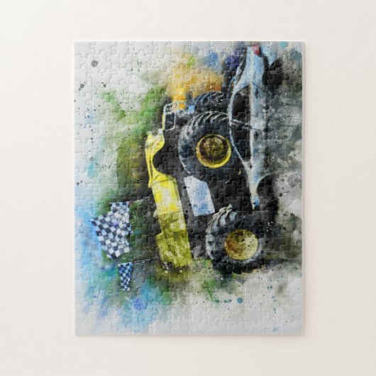 Monster Truck Legpuzzel (Verticaal)