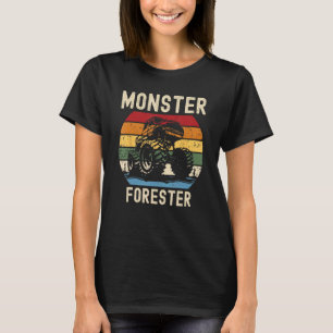 Monster Truck Loving Forester T-shirt