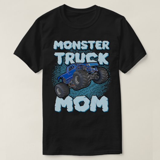 Monster Truck Ma voor moeder mama mammie Funny Mon T-shirt (Design voorkant)
