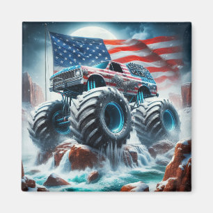 MONSTER TRUCK MAGNEET